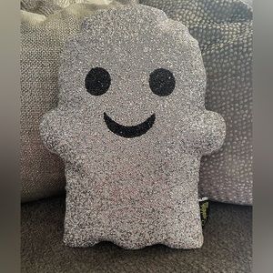 Ghost Sparkle Silver Pillow